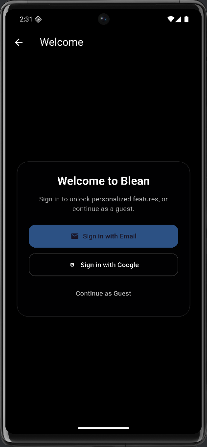 Beta Service App screenshot 2